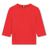BOSS Baby Boys Long Sleeved Red T-Shirt